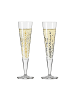 RITZENHOFF 2er Set Champagnergläser Goldnacht in Gold 205 ml in gold