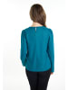 Usha Damen Bluse in Blau Grün