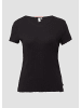 QS T-Shirt in 9999_schwarz