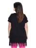 Angel of Style Longshirt in schwarz