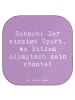 Mr. & Mrs. Panda Coaster Spruch Schach Sport mit Spruch in Lavendeltraum