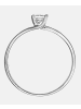 Diamant L'éternel Ring aus 750 Weißgold mit 0.25 Karat Diamant
