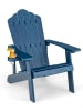 COSTWAY Adirondack Stuhl bis zu 170kg in Blau