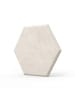 relaxdays 36 x Akustikplatten „Hexagon“ in Beige – 30 x 26 cm