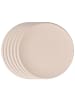 Villeroy & Boch 6er Set Platzteller NewMoon in Beige ø 29 cm in beige
