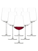 Zwiesel Glas 6er Set Bordeaux Rotweingläser Journey in 633 ml in transparent