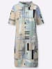 WITT WEIDEN Shirtkleid in bleu-sand-bedruckt
