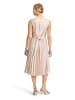BETTY & CO Chiffonkleid mit Plissee in Grau