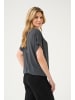 Kaffe Ärmellose Bluse KAamber Loose fit in Black Oyster