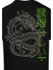 F4NT4STIC T-Shirt Oversized PLUS SIZE Drache Dragon Japan in schwarz