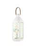 Mr. & Mrs. Panda Deko Laterne Katze Blumen ohne Spruch in Transparent