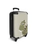 NoBoringSuitCases Suitcase, Koffer, Reisekoffer Grüner Dinosaurier