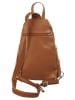 Samantha Look Rucksack echt Leder in cognac