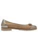 Tamaris Ballerina in TAN COMB