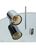 Licht-Erlebnisse Deckenlampe Ø 40 x (H)16 cm in Chrom