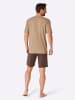WITT WEIDEN Shortys in schoko-camel + marine-mittelblau