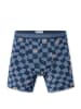 Schiesser Trunk 955 Multi in blau-weiß gestreift, dunkelblau