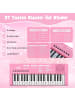 COSTWAY 37 Tasten Keyboard Kinder ab 3 Jahren in Rosa