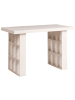 Beliani Schreibtisch ELURA in Beige - (W) 120 x (H) 75 x (L) 60 cm