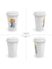 Mr. & Mrs. Panda Tumbler Axolotl Tequila ohne Spruch in Weiß