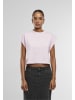 Urban Classics Cropped Tee in blushedrose