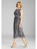 SWING Abendkleid in indigo mehrfarbig - 0001
