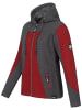 Rock Creek Fleecejacke in Rot