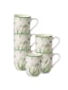 Villeroy & Boch 6er Set Becher mit Henkel Colourful Spring 340 ml in bunt