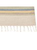 Beliani Kelim APARAN in Beige/Bunt/Blau - (W) 80 x (L) 150 cm