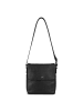 Bugatti Black Magic Umhängetasche Leder 22 cm schwarz