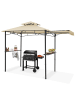 tectake Grillpavillon, inklusive 8 Heringen und 6 Haken, 316 x 150 x 250 cm