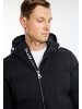 DreiMaster Maritim Winterjacke Mit Wattierung in Schwarz