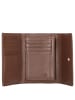 Mandarina Duck Mellow Leather - Geldbörse 10cc 13.5 cm (milk chocolate) in milk chocolate