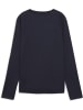 Puma T-Shirt "W CROSS THE LINE Longsleeve 3.0" in Blau