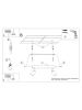 Nice Lamps Plafond SOLARA 2 schwarz/chrom H 1