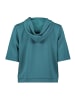 BETTY & CO Sweatshirt mit Kapuze in Deep Teal