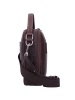 mano Don Pietro Handtasche Leder 25 cm dunkelbraun