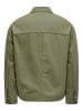 Only&Sons Hemd Jacke Basic Übergangs Shaket mit Taschen ONSEND in Olive