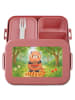 Mr. & Mrs. Panda MEPAL Bentobox Roter Panda Design ohne Spruch in Rot Pastell