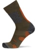 normani 2 Merino Trekking Socken mit Frotteesohle in Oliv