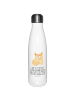 Mr. & Mrs. Panda Thermosflasche Corgie mit Spruch in Weiß