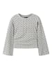 name it Oberteil mit langen Ärmeln in Light Grey Melange