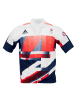 adidas Shirt Team Tokyo 2020 Great Britain GB Cycling in Blau