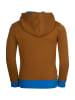 Trollkids Hoodie Pullover mit Kapuze "Troll" in Bronze/Azurblau/Marine