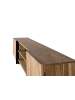 Giner y Colomer TV-Schrank aus Akazienholz und naturfarbenem Metall in Brown
