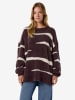 Noisy may Strickpullover in Chocolate Plum1