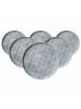 Ritzenhoff & Breker 6er Set Dessertteller Porto ø 21,5 cm in grau