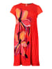 Betty Barclay Plisseekleid kurzarm in Red/Pink