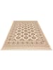 Nouristan Orientalischer Kurzflor Teppich Sao Buchara Ivory Beige