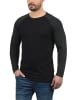 !SOLID Rundhalsshirt in schwarz